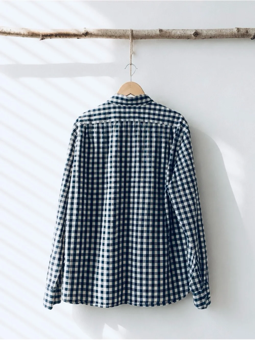 J.crew Men's Checked Flex Washed  Button-Down Shirt - Navy & cream